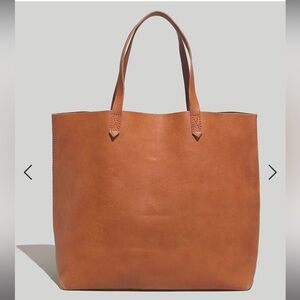 Madewell Transport Tote in English Saddle